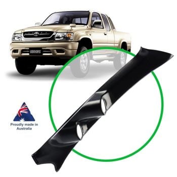 SAAS SGP1102S Gauge Pillar Pod fits Hilux 1997-2005 LN Series Single Piece
