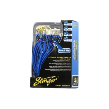 Stinger SI6417 6000 Series Stinger 4 Channel 5M RCA