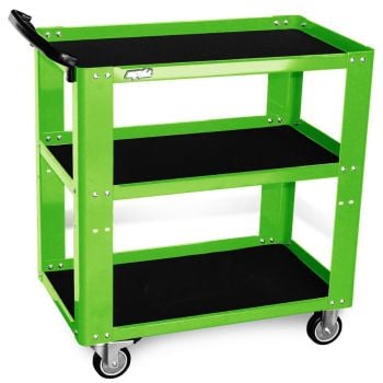 SP Tools Professional Service Trolley 3 Shelf Green SP40019G