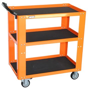 SP Tools Professional Service Trolley 3 Shelf Orange SP40019