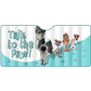 TW Interior Sun Shade 145cm x 70cm Twisted Whiskers