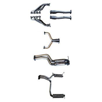 Manta Exhaust BF GT V8 4V Sedan 2.5in L & R with Extractors HotDog/Muffler