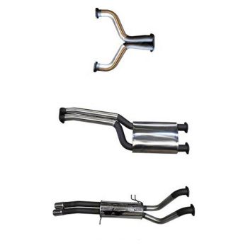 Manta Exhaust BA BF V8 Ute 2.5in Dual CatBack Muffler/Muffler