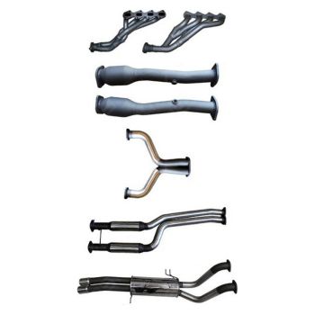 Manta Exhaust FG 5.4L V8 Ute 2.5in Dual with Extractors HotDog/Muffler