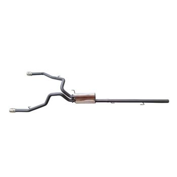 Manta Exhaust RAM 1500 5.7L V8 3in Single into Twin Factory Cat Back Exhaust with 4.5in tips