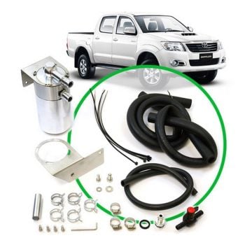 SAAS ST1101-1015 Oil Catch Tank Full Kit suit Hilux KUN 3.0L 2005-2015