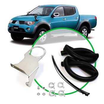SAAS ST3102 Oil Catch Tank Install Kit fits Mitsubishi Triton ML-MN 2.5L 2006-2015
