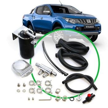 SAAS ST3103-1014 Oil Catch Tank Kit fits Mitsubishi Triton MQ MR 2.4L