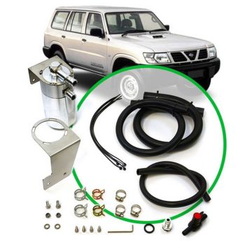 SAAS ST4101-1015 Oil Catch Tank Full Kit suit Patrol GU 4.2L 1997-2006