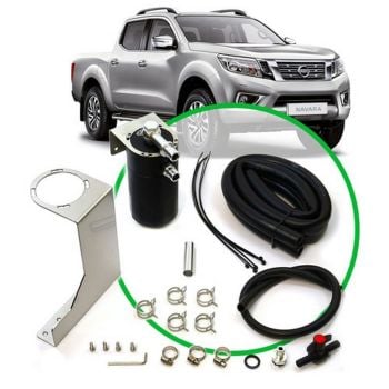 SAAS ST4104-1014 Oil Catch Tank Full Kit suit Navara D23 2.3L 2015-On