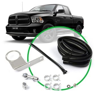 SAAS ST8101 Oil Catch Tank Install Kit fits Ram 1500 5.7L Hemi 2015-on