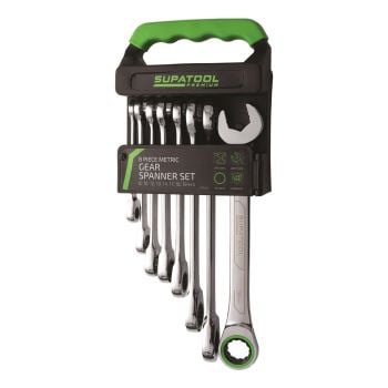 STP Supatool Premium Single Way Gear Spanner Set 8pc Metric STP3100