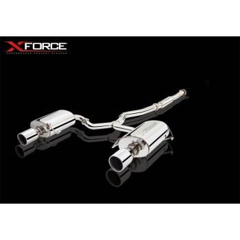 XForce 304 Stainless Steel 2.5 Inch Cat-Back System