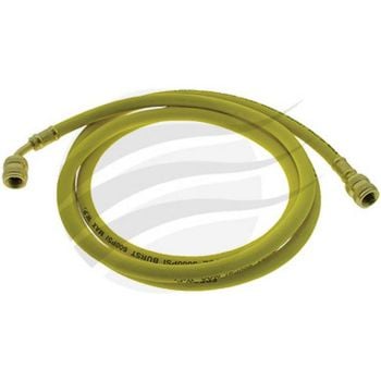 Jayair TO172Y CHARGE HOSE 1800mm 6' R12 1/4" YELLOW F/F