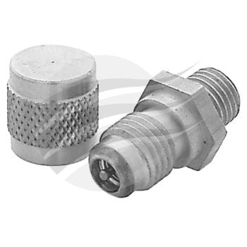 Jayair TO4010 ADAPTOR RECEIVER DRIER SWITCH CHARGING PORT 1/4" - 1/4" R12