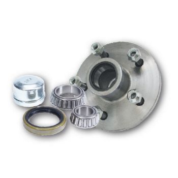 Ark Trailer Hub Landcruiser 5x150mm Plain Finish LF1905