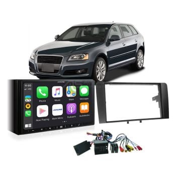 Audi A3 2006-2012 8P Car Stereo Upgrade Alpine Kenwood JVC Pioneer Sony