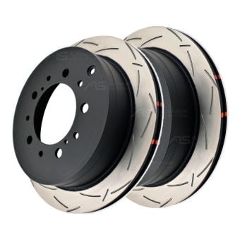 DBA DBA42723S Pair 4000 Series T3 Slotted Brake Disc Rotor 345mm