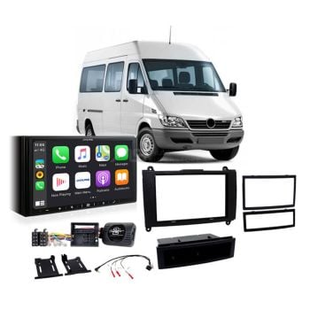 Mercedes Sprinter 2007- Apple CarPlay Android Auto Head Unit Upgrade Kit
