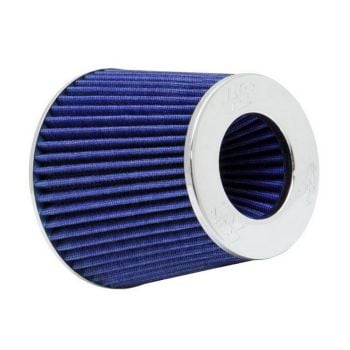 K&N Filters RG-1001BL Universal Clamp-On Air Filter 6"OD B X 5.5"H with 4" 3.5" 3" Diameter Flange with Inverted Filter Top