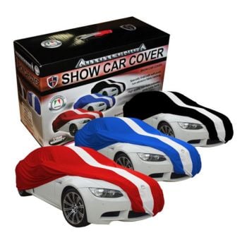 Autotecnica 2/196BK Indoor Show Car Cover Black Sedan/Coupe Large 4.6m - 4.9m