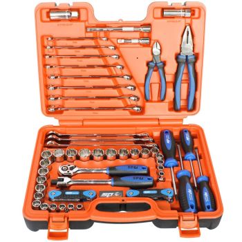 SP Tools Tool Kit in X-Case 3/8" Drive 65pc Metric/SAE SP51204