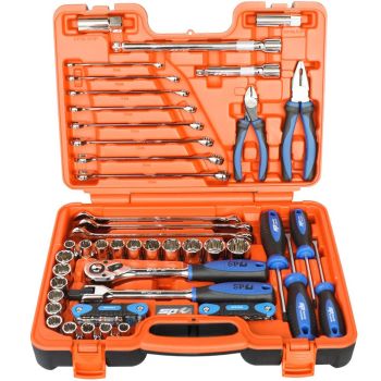 SP Tools Tool Kit in X-Case 1/2" Drive 60pc Metric/SAE SP51205