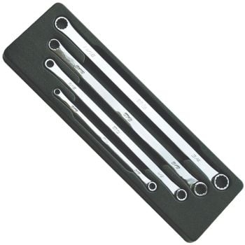SP Tools Double Ring Long Spanner Set 0 Degree Offset SAE 4pc SP10084