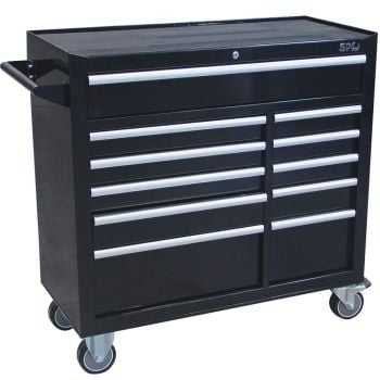 SP Tools Custom Series Roller Cabinet 11 Drawer Black SP40106