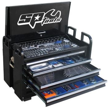 SP Tools Field Service Tool Kit 413pc Metric/SAE Black SP50115