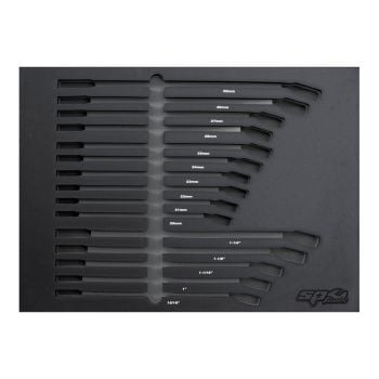 SP Tools EVA Foam Tool Storage 15pc Metric/SAE Spanners SP50916