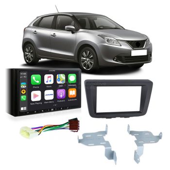 Suzuki Baleno 2016 Apple CarPlay Android Auto Head Unit Upgrade Kit