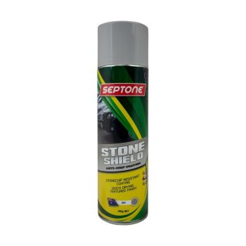 Septone Stoneshield Anti Chip Coating Aerosol Grey 400g AASG400