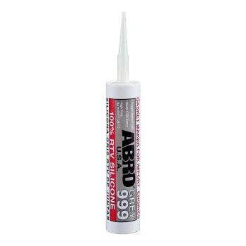 ABRO SS-999 999 Silicone Gasket Maker Grey Cartridge