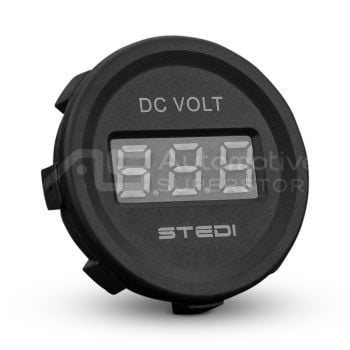 STEDI Single Battery 4x4 Volt Meter Gauge Monitor ACCFLSH-VLT