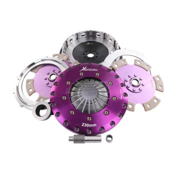 Xtreme Clutch KFD23533-2E Twin Plate Rigid Ceramic Clutch Kit MSP suit Ford Cosworth 2.0L with Flywheel