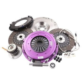 Xtreme Clutch KGM27632-2G 270mm Rigid Solid Organic Twin Plate Clutch Kit