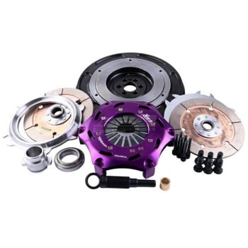 Xtreme Clutch KNI18520-2E 184mm Rigid Solid Ceramic Twin Plate Clutch Kit
