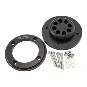 Aeroflow Ignition Wire 8 Cylinder Firewall Grommet Blank Kit AF49-1218BLK