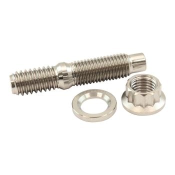 Aeroflow 5/16" Titanium Stud Washer Nut AF55-3003