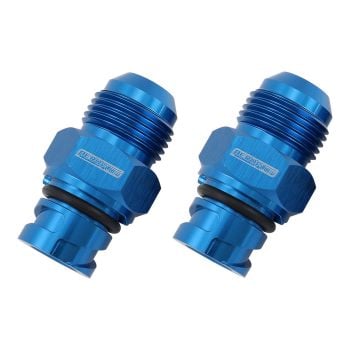 Aeroflow Screw In Cover Breather Adapter Blue fits Ford Coyote AF708-10-09