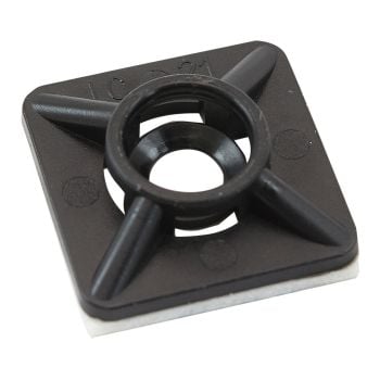 Aeroflow Adhesive Cable Tie Mounts 19mm x 19mm 50 Pack AF98-9997-50
