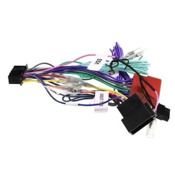 Aerpro APP9KE7 ISO Harness fits Kenwood 22-Pin with Speed Signal SWC Patch Lead