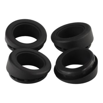 Aerpro APPSRR15 Black 15 Degree Rubber Sensor Sleeves 4-Pack