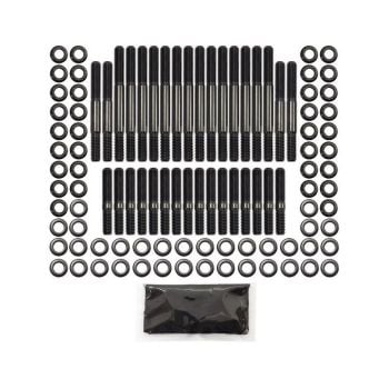 Aeroflow AF37-2000 Small Block Chev 350 Head Stud Kit 12 Point Nuts