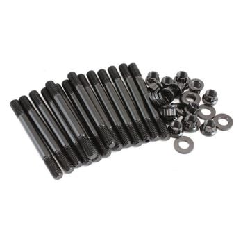 Aeroflow Toyota 1JZ/2JZ Head Stud Kit 12-Point Nuts 8740 Grade Material AF37-2045