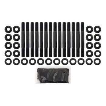 Aeroflow Toyota 2JZ & 1JZ 2 Bolt Main Stud Kit fits Turbo and Non-Turbo Engines 12-Point Nuts and 8740 Grade Material AF37-2245