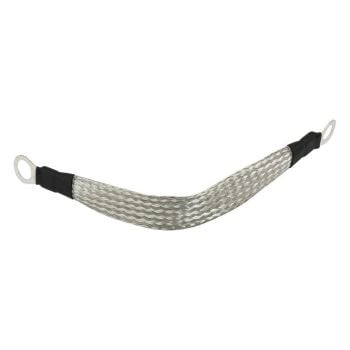 Aeroflow Ground/Earth Strap 200mm Long 5/16" and 3/8"Eyelet AF49-1092