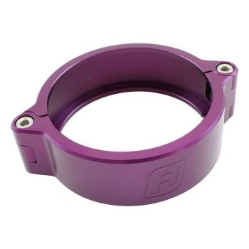 Aeroflow Replacement 3" Billet Intercooler Clamp Purple Finish Clamp and Two Bolts Included AF59-2630PUR
