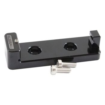 Aeroflow Flex Fuel / E85 Content Sensor Mounting Bracket Black Finish AF64-1556
